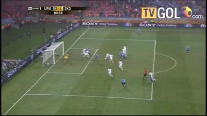 World Cup Уругвай - Южна Корея 2:1 