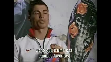 Cristiano Ronaldo Interview - Nike Mercurial 24/02/10