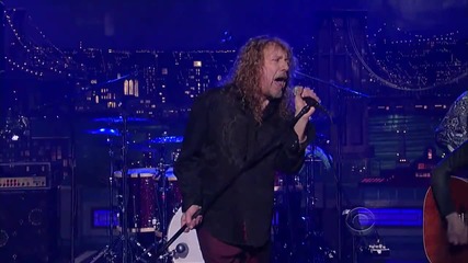Robert Plant - House of Cards - 24 Letterman
