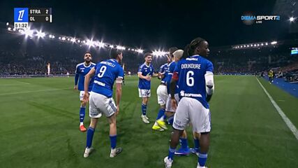 Страсбург - Лион 3:1 /репортаж/