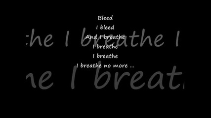 Evanescence - Breathe No More [ With Lyrics ]