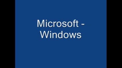 Microsoft - Windows