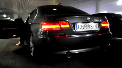 Bmw 335xi - Звук във гаража