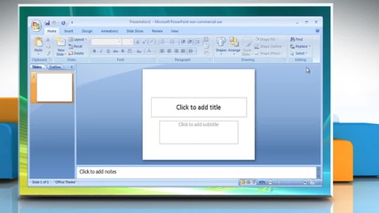 Microsoft® Powerpoint 2007: How to view or change add-in security settings on Windows® Vista?