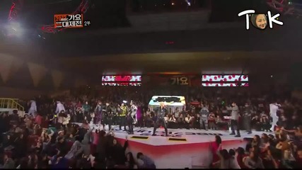 Yg Family финал на Fantastic Baby @ mbc Gayo Daejun