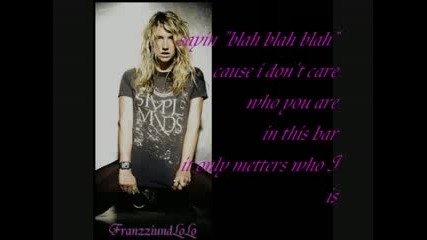 Kesha - Blah Blah Blah : lyrics :) 