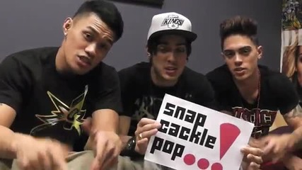 Snapcacklepop Interview - Justice Crew