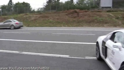 Insane Gas Station Supercar Traffic!