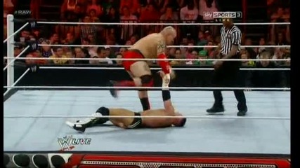 Wwe Raw 02.04.12 Lord Tansai vs alex Riley