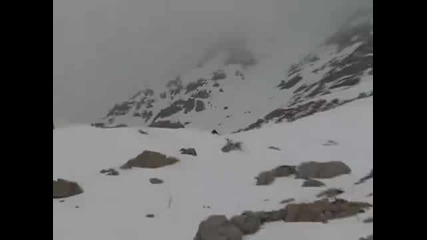 Parachute Snowboarder Gets Sick Air, Too S