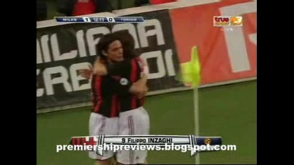19.04 Милан - Торино 5:1 Филипо Индзаги гол