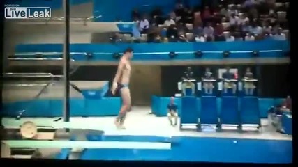 Най-кошмарният олимпийски скок във вода