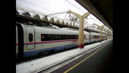 руски високоскоростен влак Сапсан (москва - Санкт Петерсбург