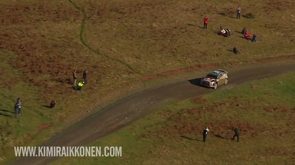 Kimi Raikkonen Wrc Rally Wales 2010 