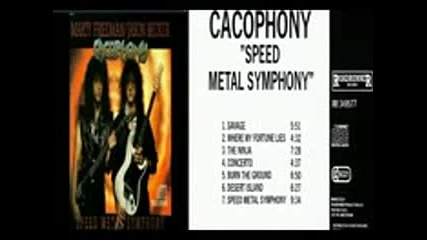 Cacophony - Speed Metal Symphony [ Full Album 1987 ]