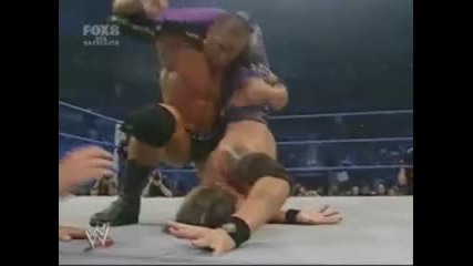 Edge Vs Batista (smackdown June 29th 2007) 