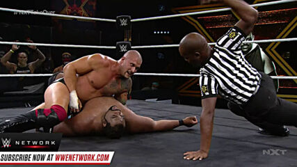 Karrion Kross punishes Keith Lee with the Doomsday Saito: NXT TakeOver XXX (WWE Network Exclusive)