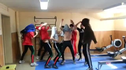 Harlem Shake - Гребане Цска