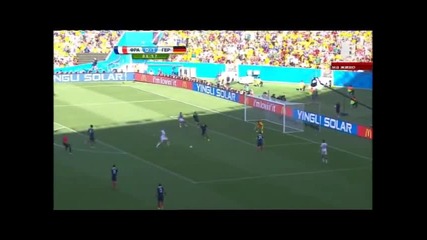 4.7.2014 Франция-гермавия 0-1 Световно първенство по футбол 1/4 финал