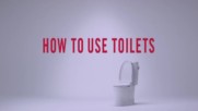 Как исползват тоалетната в Япония ?