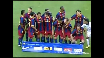 Fc Barcelona Vs Ac Milan - Ronaldinho Return of the King - 25 08 10