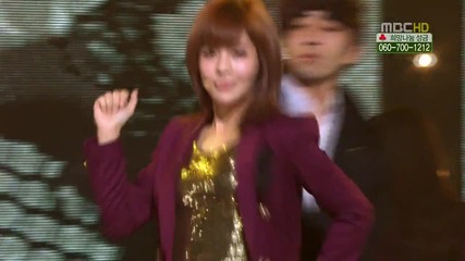 T - Ara - Cry Cry ( 10-12-2011 M B C Music Core )