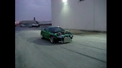 Hulk Supra Nitrous Foot Brake Test Launch