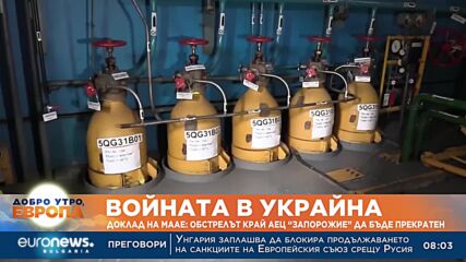 МААЕ иска създаването на зона за сигурност около АЕЦ "Запорожие"