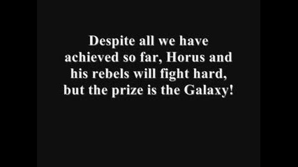 Horus Heresy - Warhmmer 40, 000 Tribute