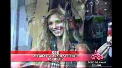 Rbd habla de Anahi 