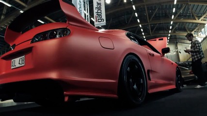 Toyota Supra Matte Red