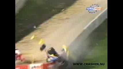 Тежка Катастрофа Във Формула 3000