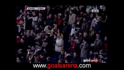 Реал Мадрид - Расинг Сантандер 1:0 07.02.2009