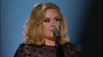 Adele - Rolling In The Deep (grammy 2012)