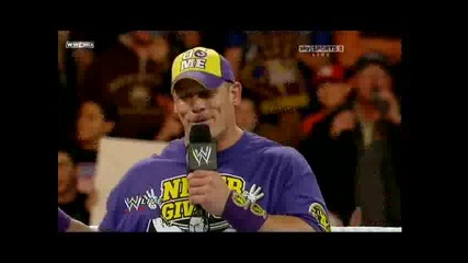 Wwe John Cena се гаври с Wade Barrett Raw 