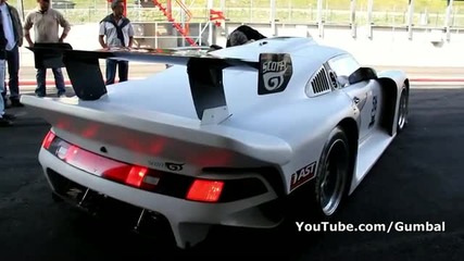 Scotty Gt - Loud start up and fly by!! - Porsche days 2011