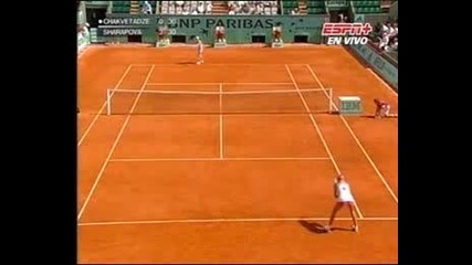 Maria Sharapova vs Anna Chakvetadze
