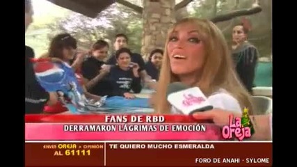 Rbd en La Oreja tuvo exitosa firma de autografos 