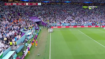 Нахуел Молина повежда Аржентина напред в резултата