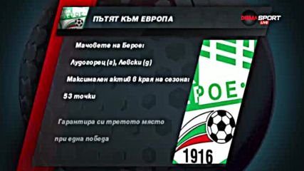 Пътят към Европа: Берое, Славия и Локомотив Пловдив