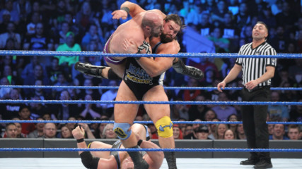 The New Day vs. The Usos vs. Heavy Machinery vs. The Bar - Winners challenge Shane McMahon & The Miz at WWE Elimination