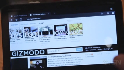 Ces 2011 Motorola Xoom Tablet