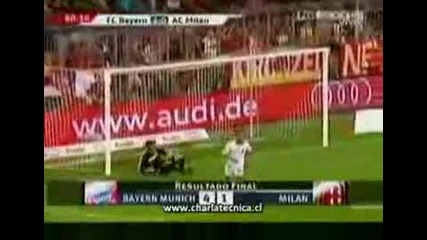 Байерн(мюнхен) Разгроми Милан с 4:1 (ауди Къп)