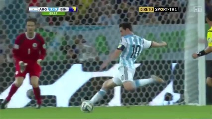 World Cup 2014 Brazil Argentina - Bosnia - Herzegovina 2:1 All goals & Full highlights H D