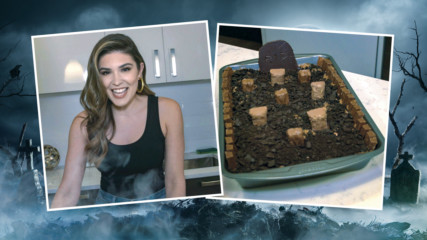 How to make an Undertaker Chocolate Grave Cake