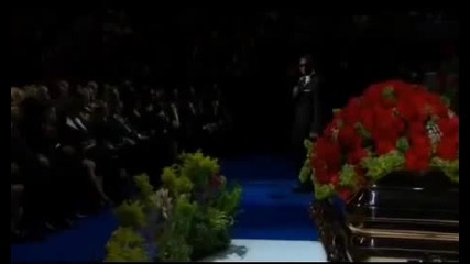 Usher Michael Jackson Memorial Service Performance - Gone Too Soon