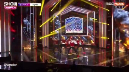 262.1109-7 Monsta X - Fighter, [mbc Music] Show! Champion E207 (091116)