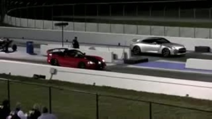 Dodge Viper Srt 10 Acr vs 2008 Nissan Gtr in Hd 