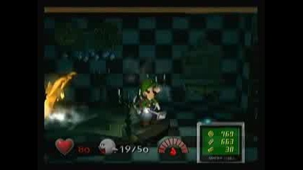 Luigis Mansion - Part 15a - Looping hall. 