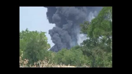 Пожарът В Завод Химик - Град Асеновград 
